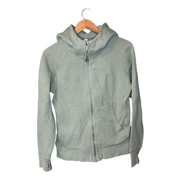 Lululemon Scuba Hoodie *Light Cotton Fleece - Heathered Island Mist - Picture 3 of 12